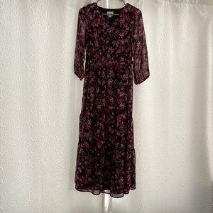 Maternity maxi dress